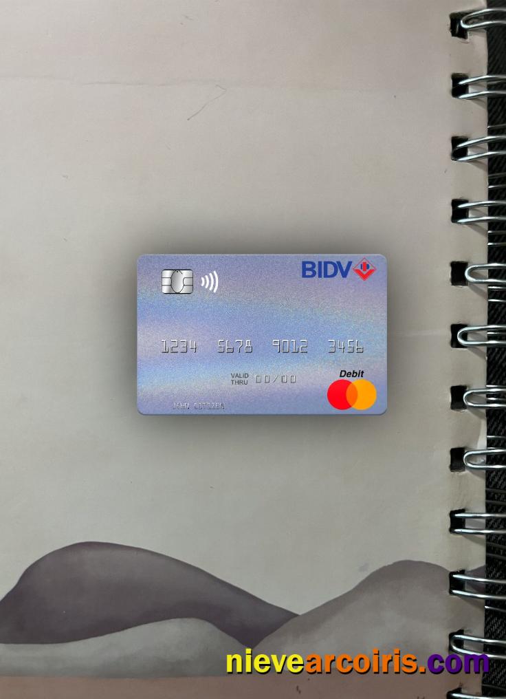 Vietnam BIDV mastercard photolook